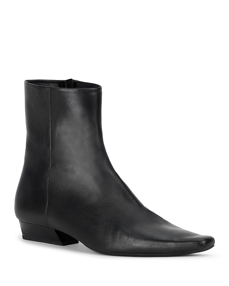 Staud Women's Wally Flat Ankle Boots In Black