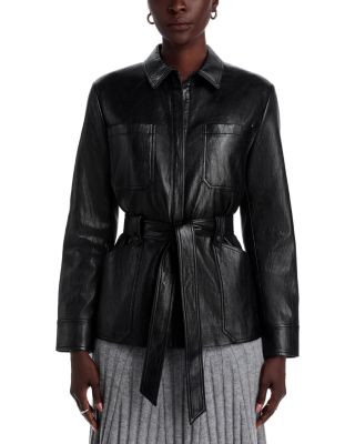 Rowan Faux Leather Jacket  