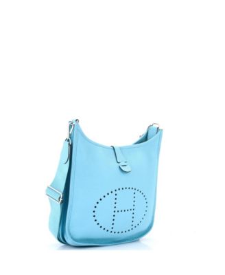 Pre-Owned HERM&Egrave;S PM Evelyne Bag Gen III Clemence