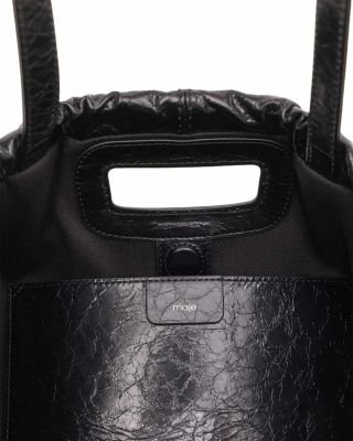 Crackled Miss M Tote