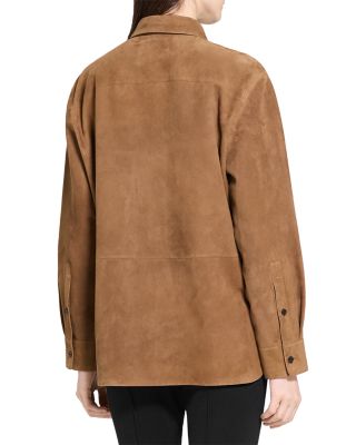 Suede Shirt Jacket