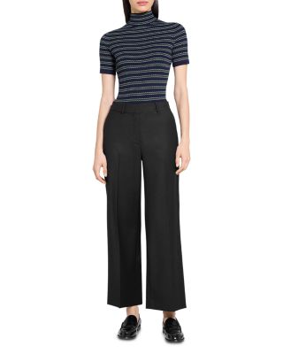 Classic Wool Wide Leg Pants