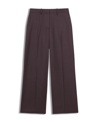 Classic Wool Wide Leg Pants