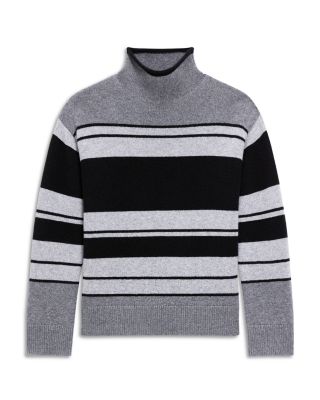 Easy Color Block Cashmere Sweater
