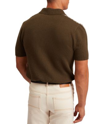 Kolomer Herringbone Texture Polo