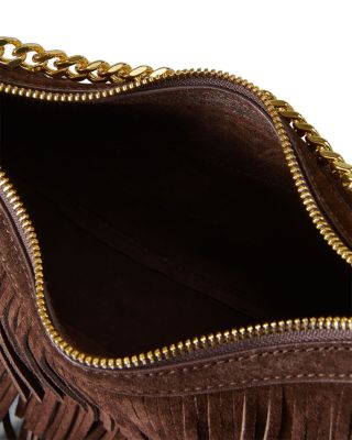 Small Suede Fringe Fortune Bag