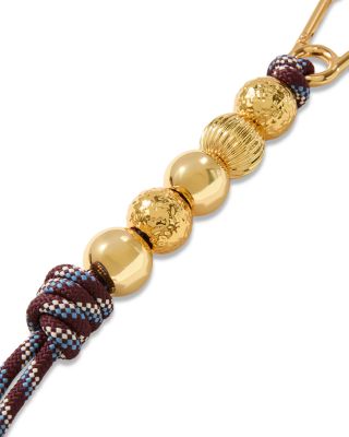 Paracord Five Bead Bag Charm