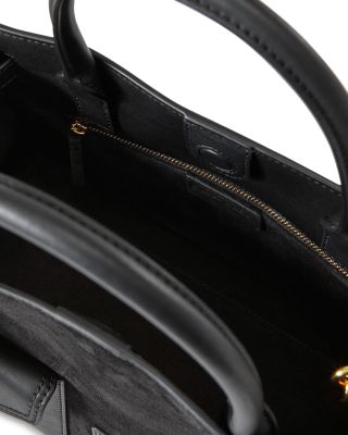 Cargo Medium Suede Leather Satchel 