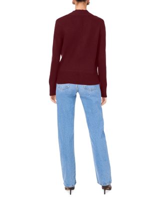 Cross Front Long Sleeve Sweater