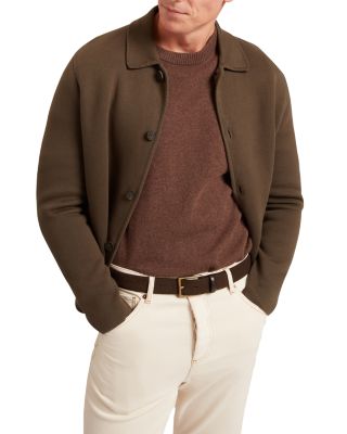 Freder Long Sleeve Heavy Knitted Cotton Jacket