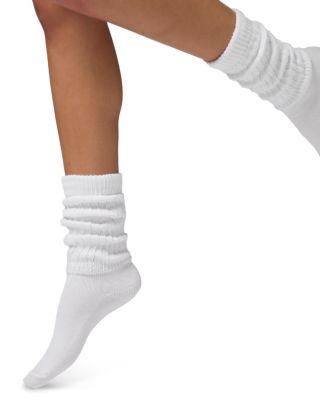 Scrunch Grip Crew Socks