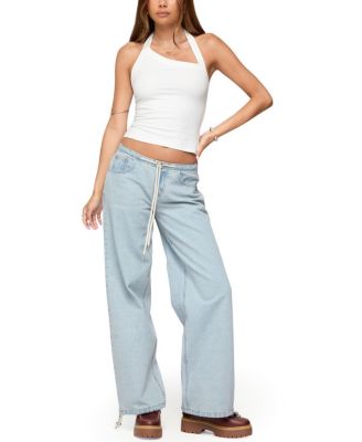  Kylan Asymmetric Halter Top