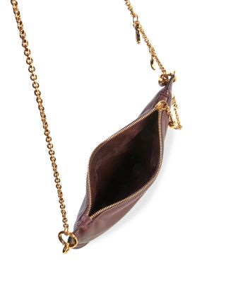 Icons Mini Leather Halfmoon Bag