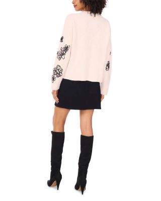 Embroidered Crewneck Sweater