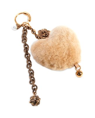 Chloé Symbols Shearling Heart Charm | Bloomingdale's