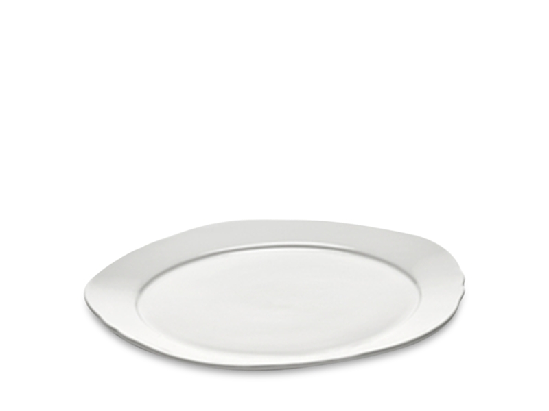Serax Silhouette White Salad Plate In White