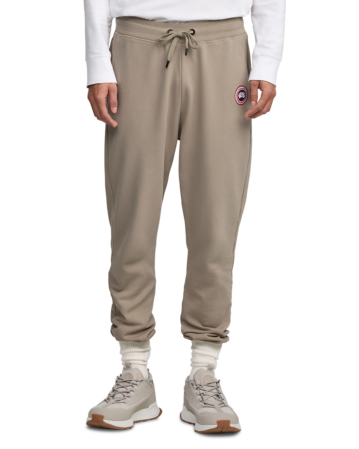 Canada Goose Huron Slim Fit Pants in Limestone