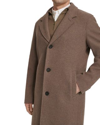 Single-Breasted Top Coat