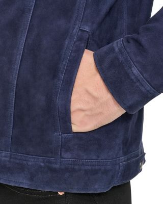 Suede Trucker Jacket