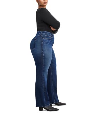 Soft Tech Good True High Rise Straight Jeans in Indigo572