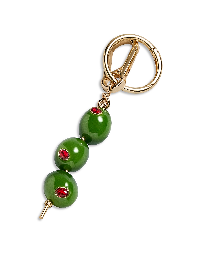 Baublebar Briny Baby Olive Bag Charm In Green