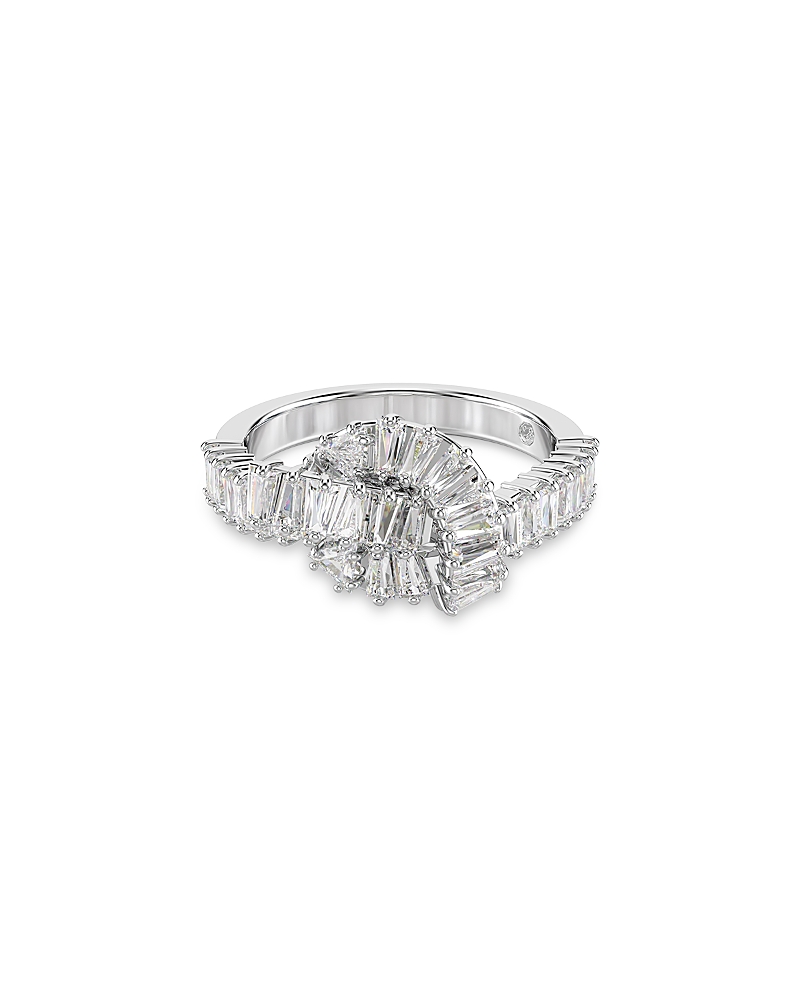 Swarovski Matrix Ring In Silver