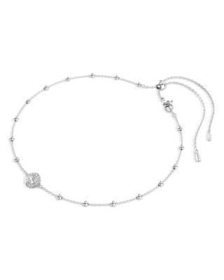 Una Crystal Angelic Reversible Pendant Necklace, 14.875-16.875"