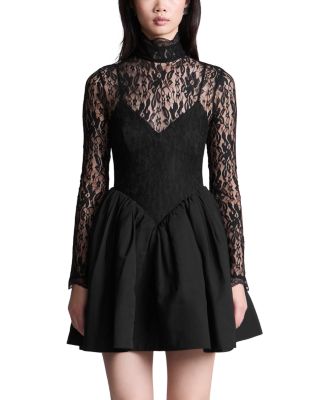 Stretch Lace Bubble Dress