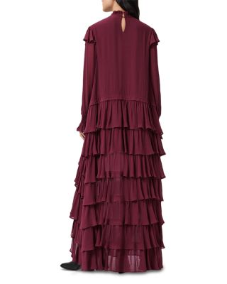 Cavarly Long Sleeve Maxi Dress