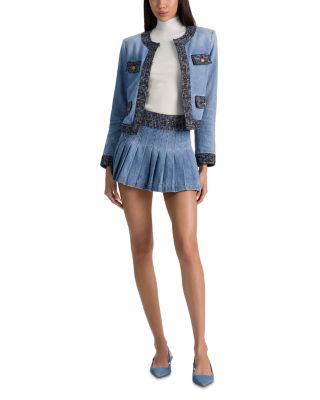 Landon Cropped Denim Jacket