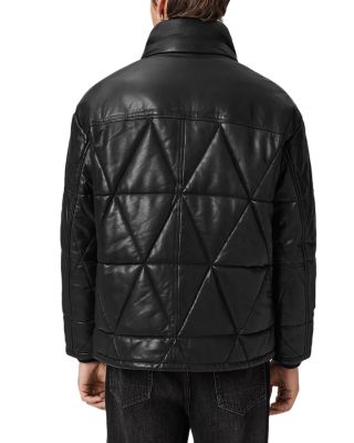 Brockwell Leather Puffer Jacket
