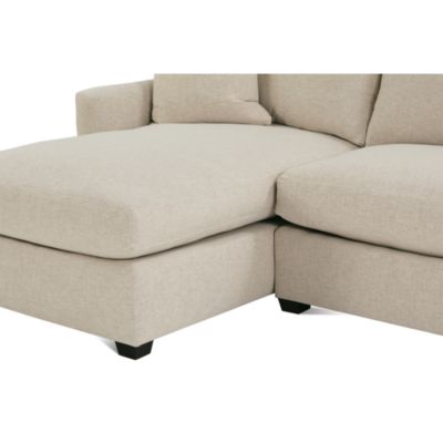 Bowery 2-Piece Fabric Sectional - Exclusive