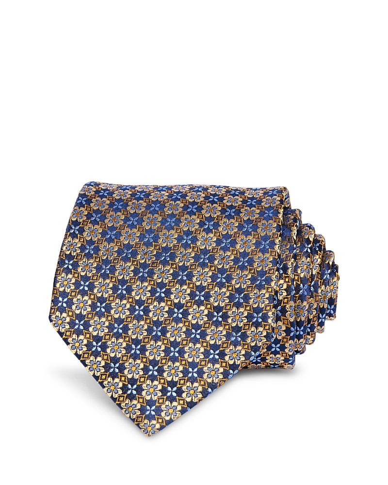 The Men's Store At Bloomingdale's Medallion Print Silk Neck Tie - Exclusive