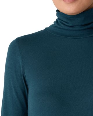 M&eacute;lange Turtleneck Top