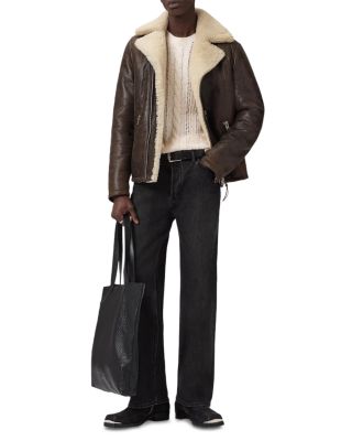 Xylon Leather Biker Jacket