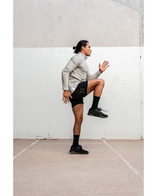 Overzip Mock Neck Sweatshirt