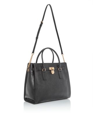 Hamilton Moderne Large Leather Satchel