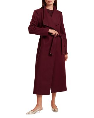 Rosell Wool Blend Wrap Coat
