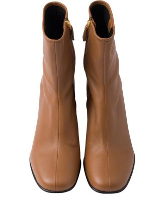  Women's Stretch Nappa Leather Booties
