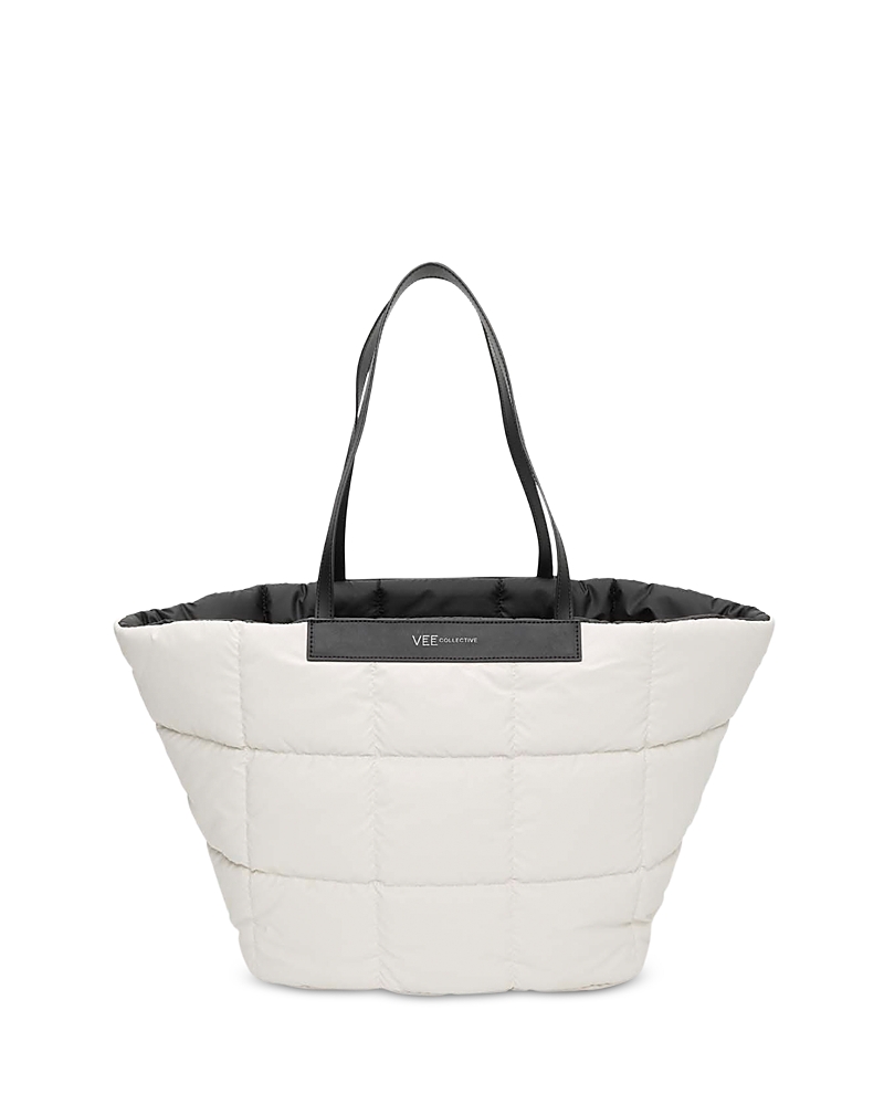 Vee Collective Porter Basque Tote In White
