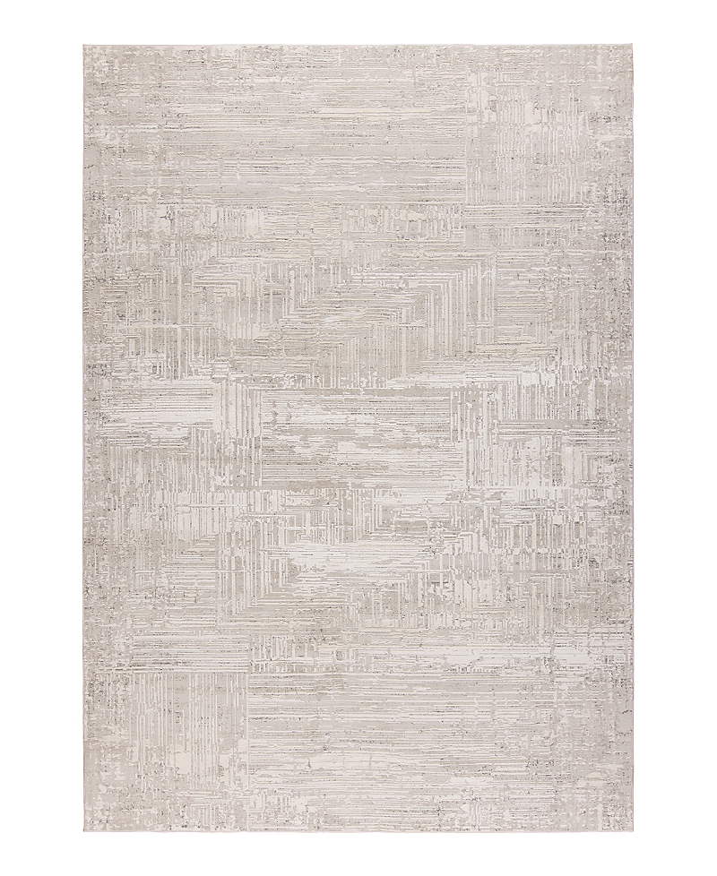 Kenneth Mink Alloy All343 Area Rug, 3' X 5' In Neutral