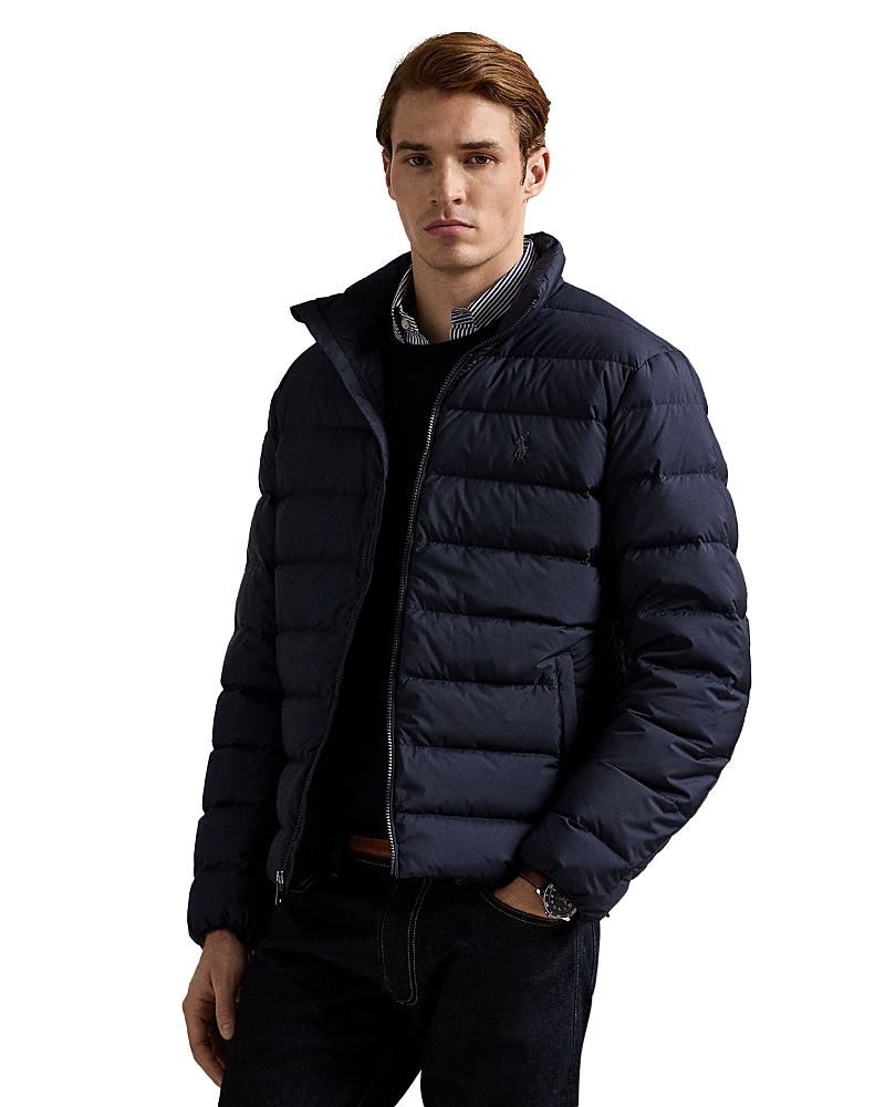 Polo Ralph Lauren The Colden Packable Matte Jacket In Blue