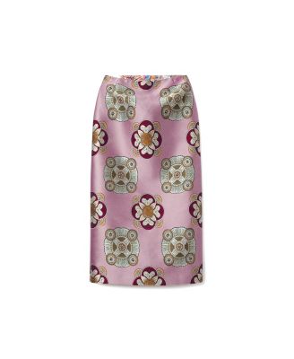 La Doublej Pencil Skirt Nucleus Dusty Pink