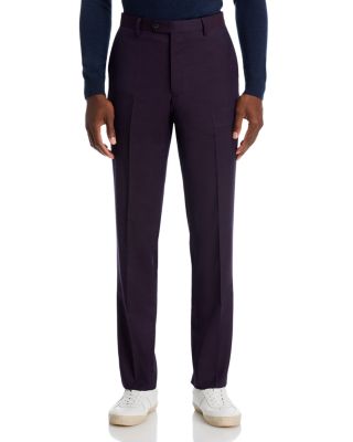 Twill Slim Fit Suit Pants