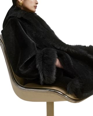 Sima Shearling Short Coat