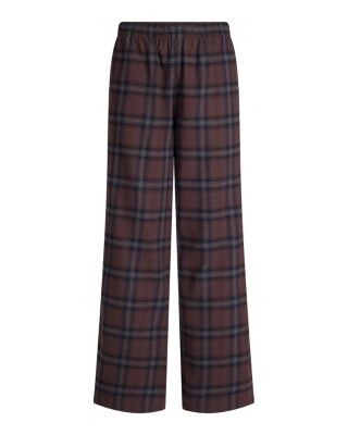 Flannel Oversized Pants