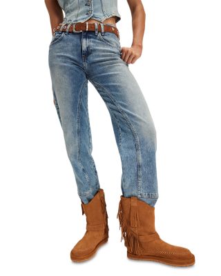 Women's Faye Fringe Pull On Booties