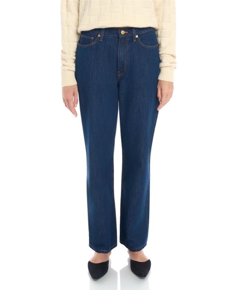Tove Sade High Rise Straight Jeans in Indigo