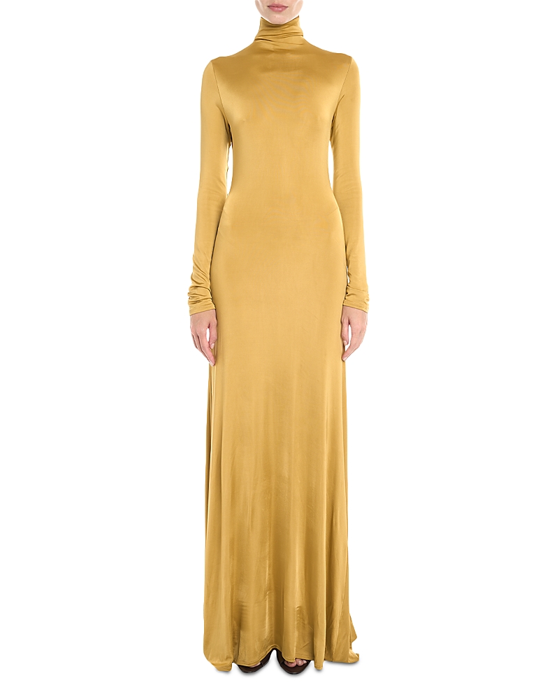 Tove Sacha Jersey Maxi Dress In Yellow