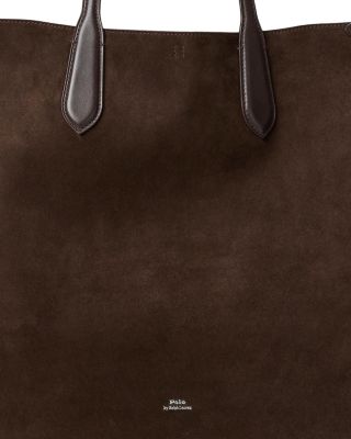 Bellport Suede North-South Tote